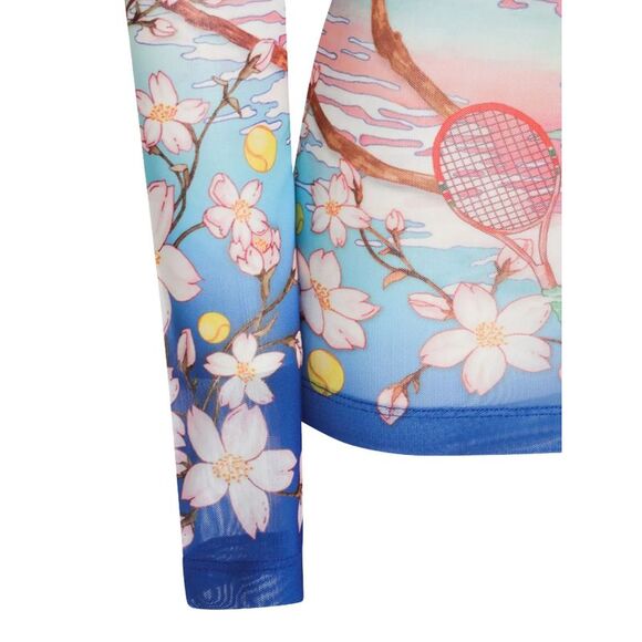 Casablanca Women Long-Sleeved Top With Graphic Print - Picture 3 of 4